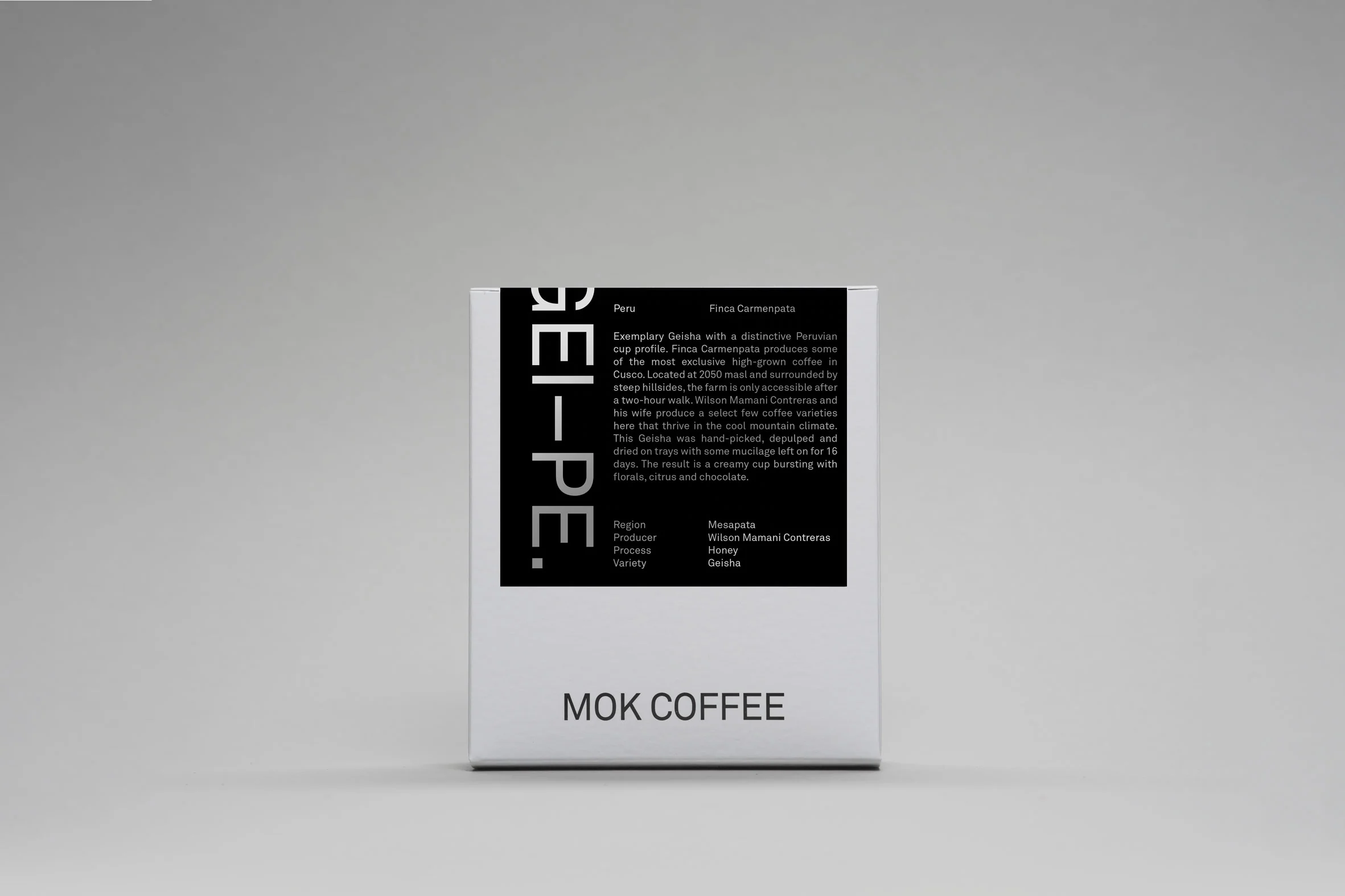 Peru, Finca Carmenpata, Honey, Geisha by MOK Coffee